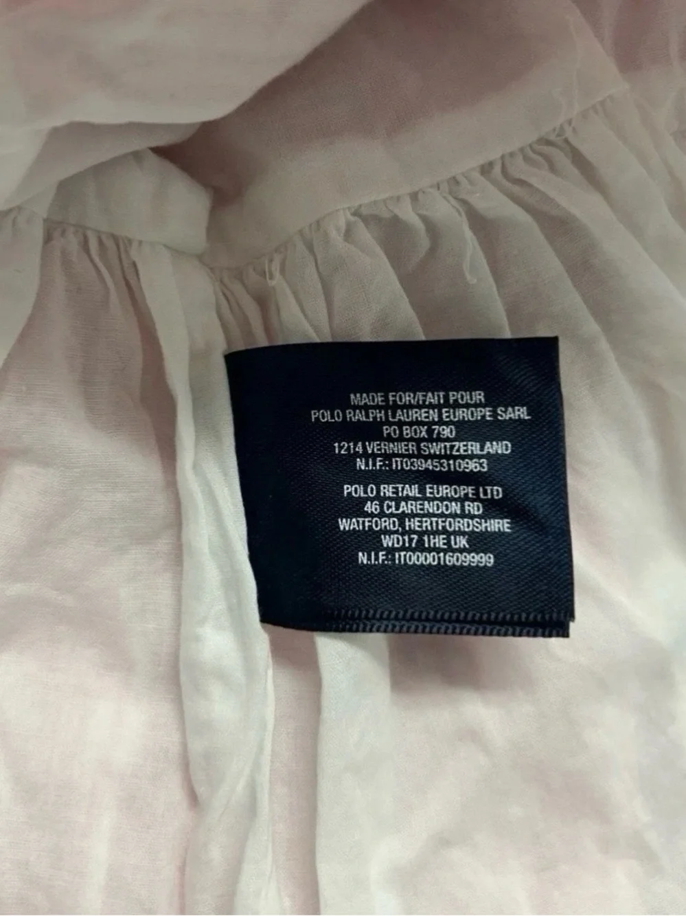 Girls Polo Ralph Lauren Formal Pink Seersucker Spring Or Summer Dress Size 4T